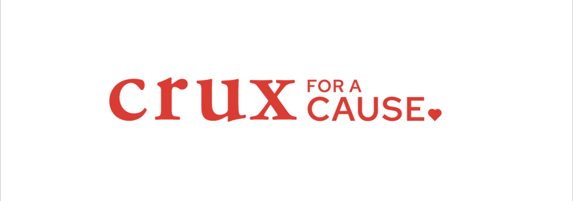 crux for a cause logo